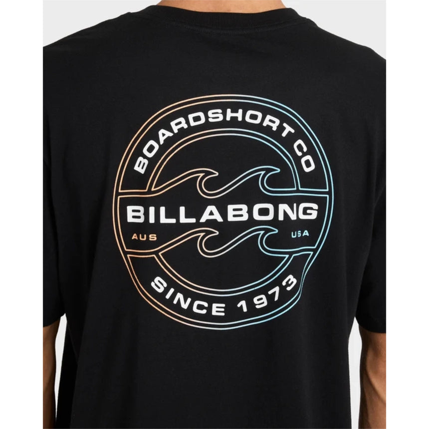 Billabong Billabong Men's Hollow Premium T-Shirt - Black Black S Mens T-Shirts