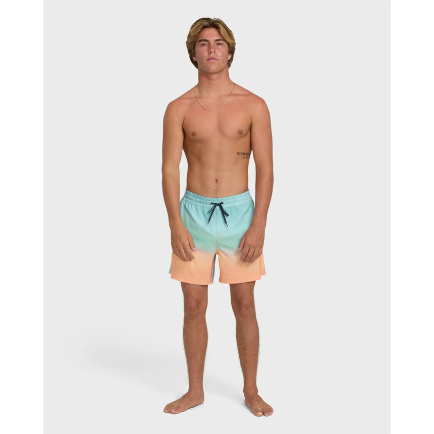 Billabong Billabong Men's Lineup Laybacks 16" Trunks - Peach Peach S Mens Elastic Swim Trunks