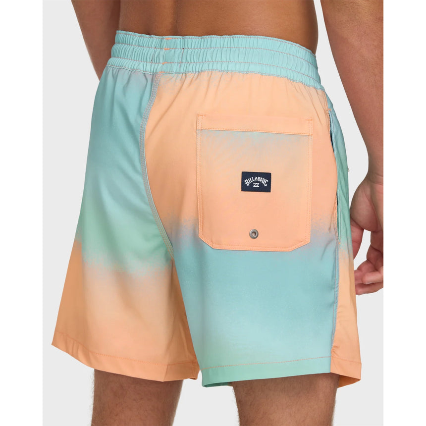 Billabong Billabong Men's Lineup Laybacks 16" Trunks - Peach Peach S Mens Elastic Swim Trunks