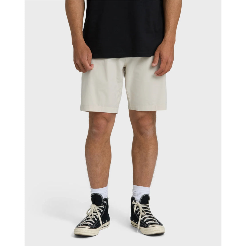 Billabong Billabong Men's Primary Submersible 18" Hybrid Shorts - Oatmeal Oatmeal 30 Mens Board Shorts