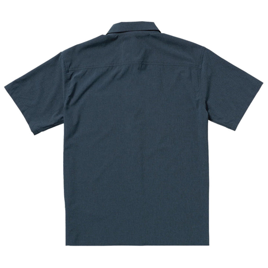 Billabong Billabong Men's Surftrek Perf Short Sleeve Button-Up Shirt - Navy Navy S Mens Button Up Short Sleeve Shirts