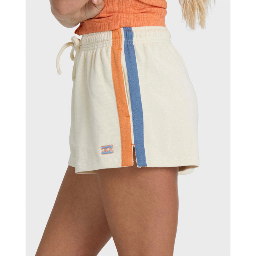 Billabong Billabong Women's Classic Feels Fleece Short - White Cap White Cap XS Womens Fabric Shorts