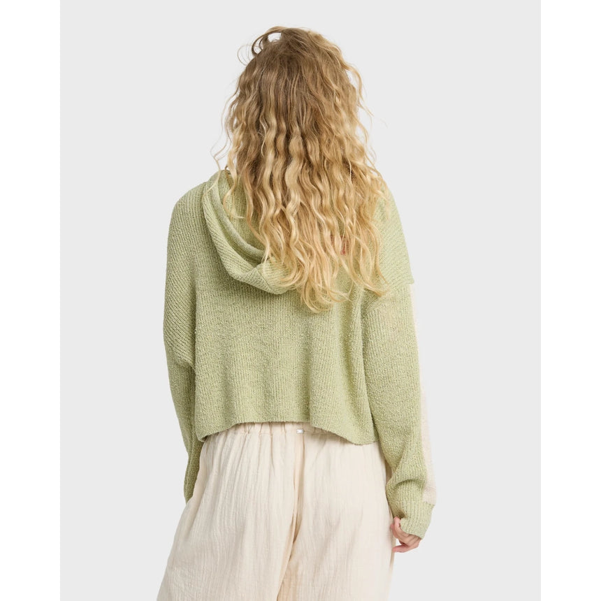 Billabong Billabong Women's Dawn Pullover Hoodie - Smoke Green Smoke Green XS Womens Pull Over Hoodies