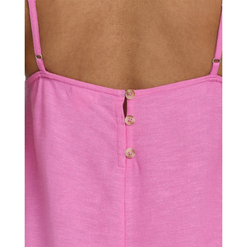 Billabong Billabong Women's Day To Day Romper - Party Pink Party Pink S Womens Rompers