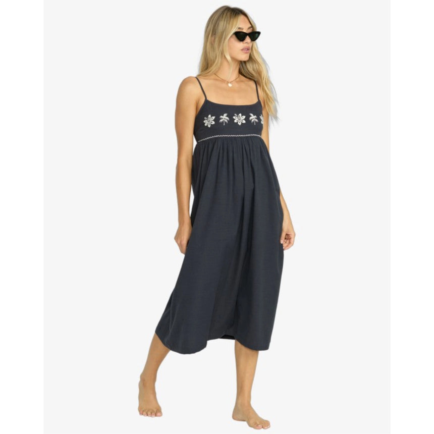 Billabong Billabong Women's Days End Dress - Black Sands Black Sands XS Womens Dresses