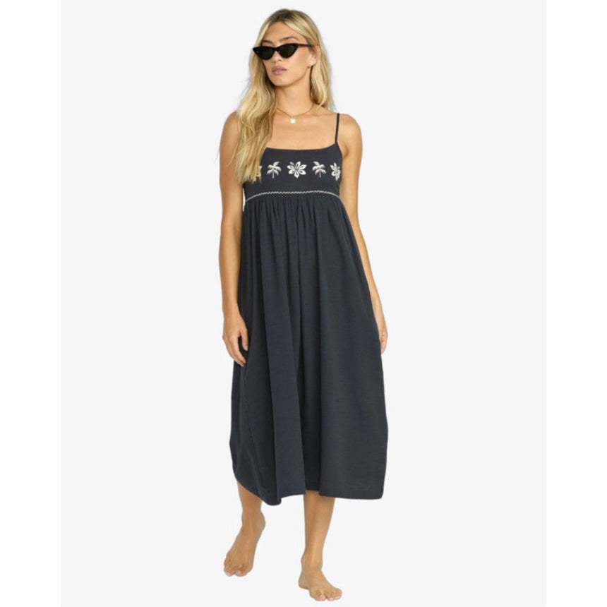 Billabong Billabong Women's Days End Dress - Black Sands Black Sands XS Womens Dresses