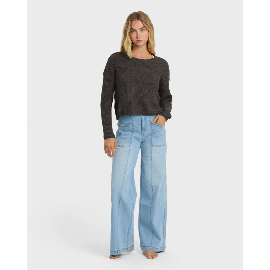 Billabong Billabong Women's Daze Time Sweater Oatmeal S Womens Sweaters