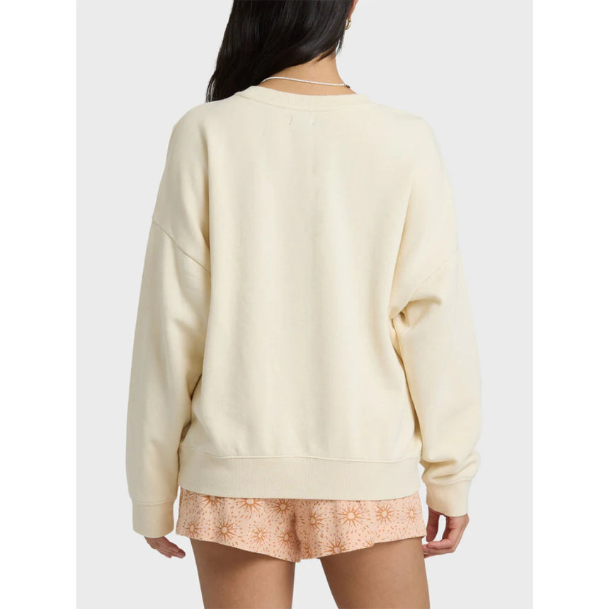 Billabong Billabong Women's Echo Crew Fleece Winter White XS Womens Pull Over Hoodies