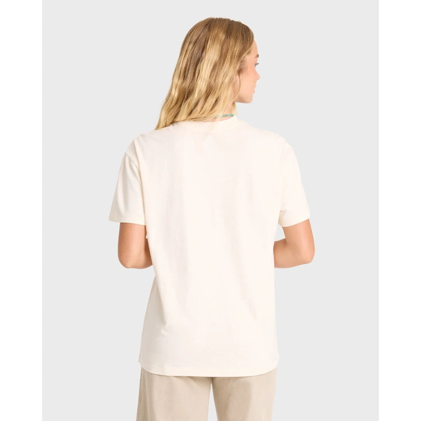 Billabong Billabong Women's Heading West Short Sleeve Knit Tee - White Cap White Cap XS Womens T-Shirts