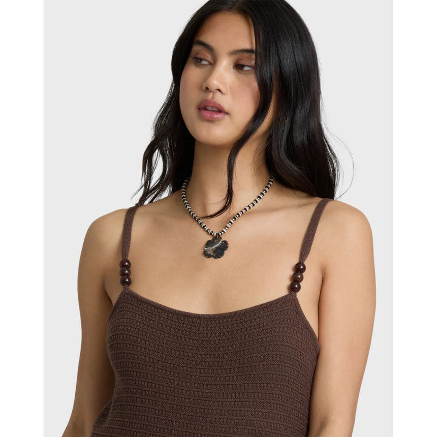Billabong Billabong Women's You Stunner Knit Mini Dress Teak S Womens Dresses
