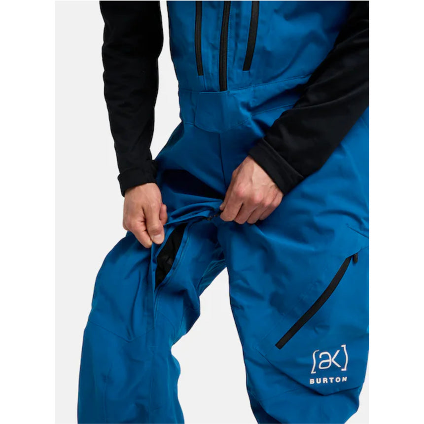 Burton Men's AK Cyclic Gore -Tex Bib Snowpants-Blue Teal