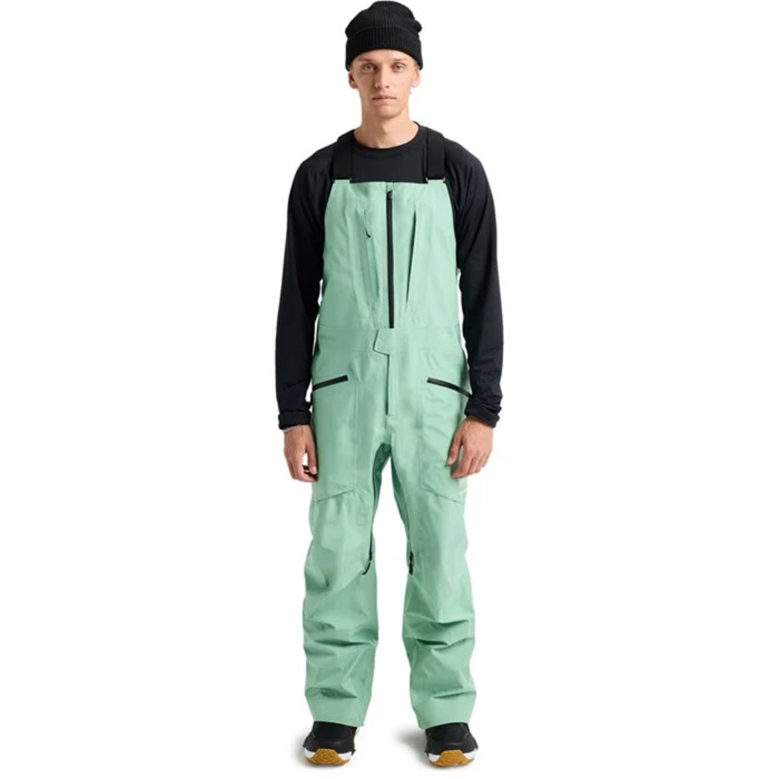 Burton Men's AK Gore Tex Freebird Bib Snowpants -Soft Sage