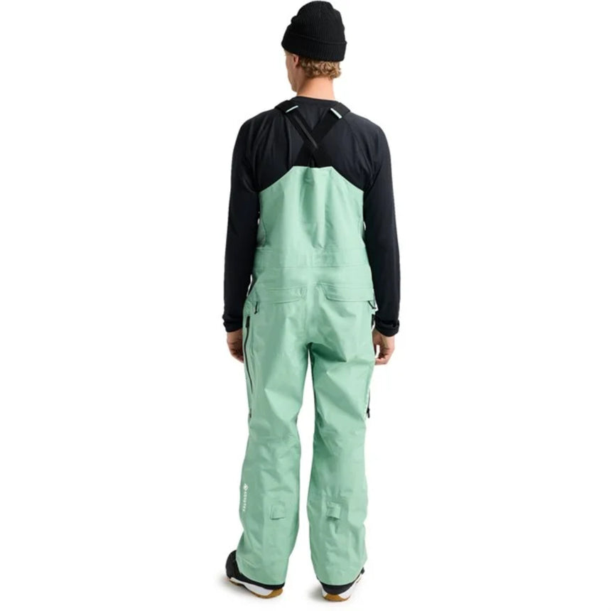 Burton Men's AK Gore Tex Freebird Bib Snowpants -Soft Sage