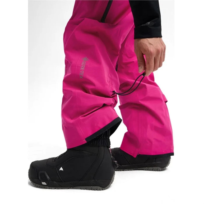 Burton Burton Men's AK Gore Tex Freebird Bib Snowpants Very Berry XL Mens Gore-Tex Snowboard Pants