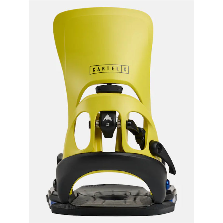 Burton Men's Cartel X EST Step On Snowboard Binding -Atomic Yellow/Black