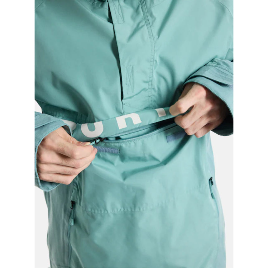 Burton Men's Frostner 2L Anorak Jacket - Rock Lichen