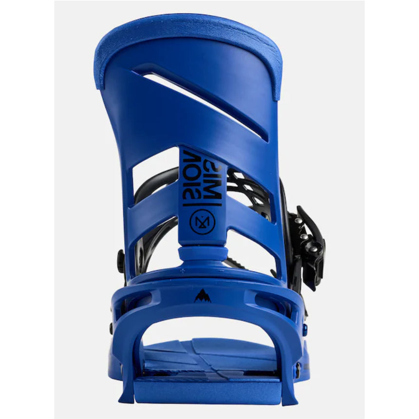 Burton Men's Mission Snowboard Bindings - Jake Blue