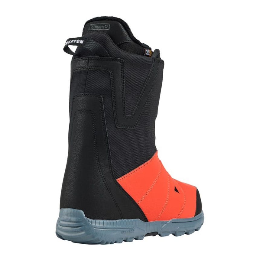 Burton Men's Moto Boa Snowboard Boots - Black/Fiesta Red