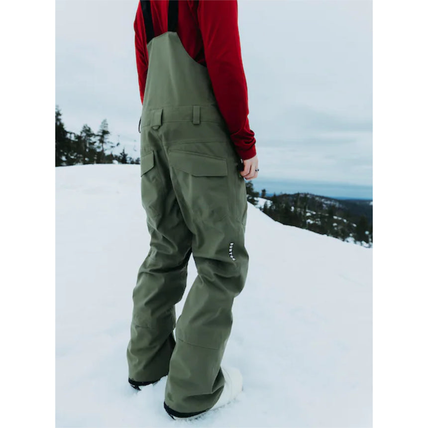 Burton Men's Reserve 2L Bib Pants - Petrol Green