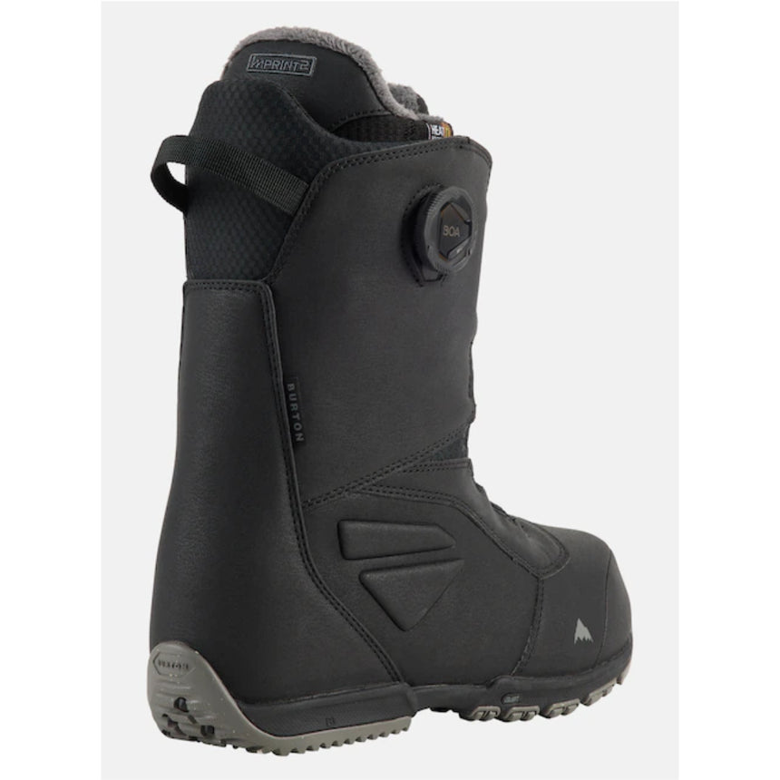 Burton Burton Men's Ruler Boa Snowboard Boot - Black Black 10.5 Mens Snowboard Boa Boots 6 to 15 US Mens size