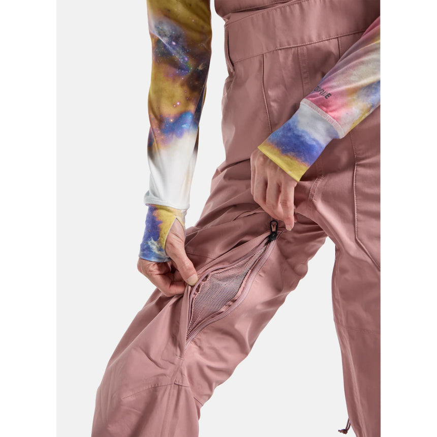 Burton Women's Avalon GORE-TEX 2L Bib Pants - Powder Blush
