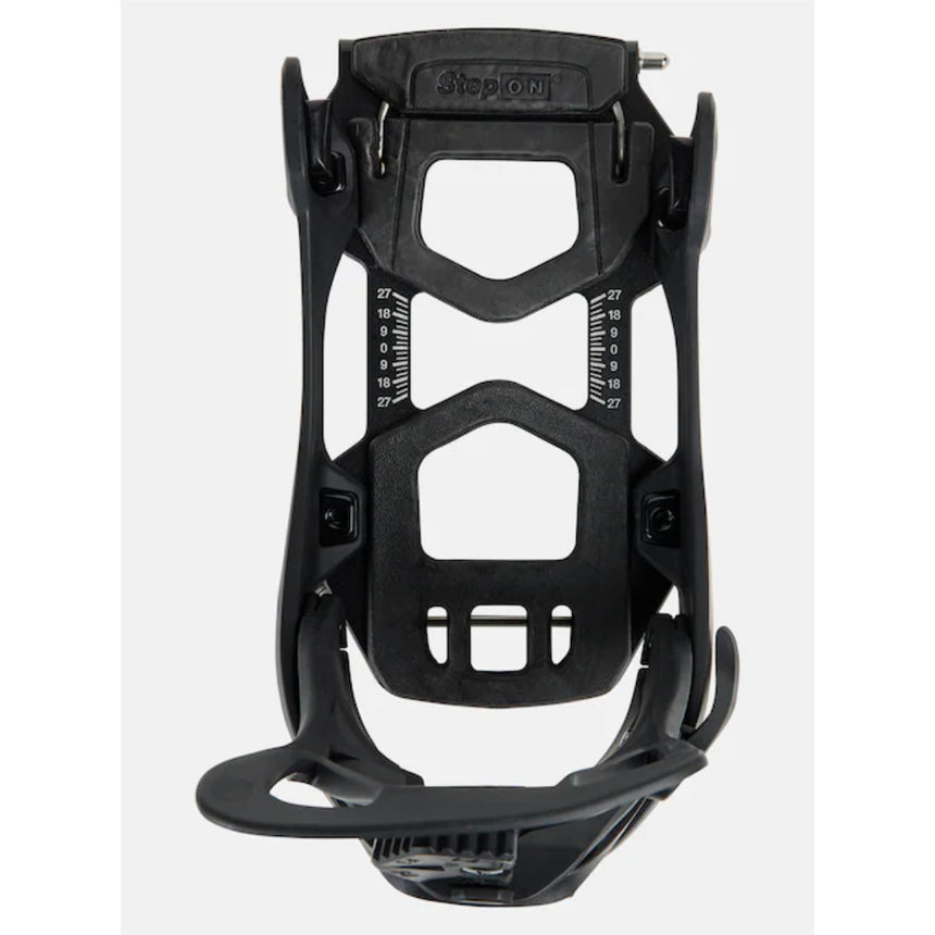 Burton Men's Split Step On Snowboard Binding -Black