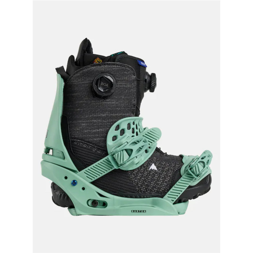 Burton Burton - Women's Lexa X EST® Snowboard Bindings - Sage Green Sage Green M Womens Snowboard Bindings