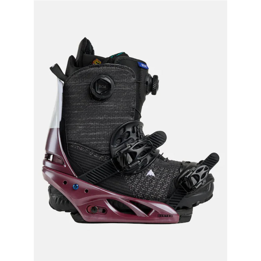 Burton Burton - Women's Lexa X Re:Flex Snowboard Bindings - Mulberry Mulberry M Womens Snowboard Bindings