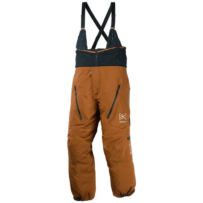 Burton Burton Men's AK Acamar Gore-Tex Pro 3L Bib Snowpants-Chestnut Brown Chestnut Brown L Mens Gore-Tex Snowboard Pants