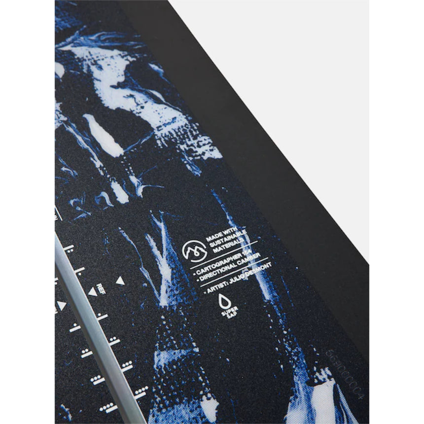 Burton Men's Cartographer Camber Snowboard-Multi