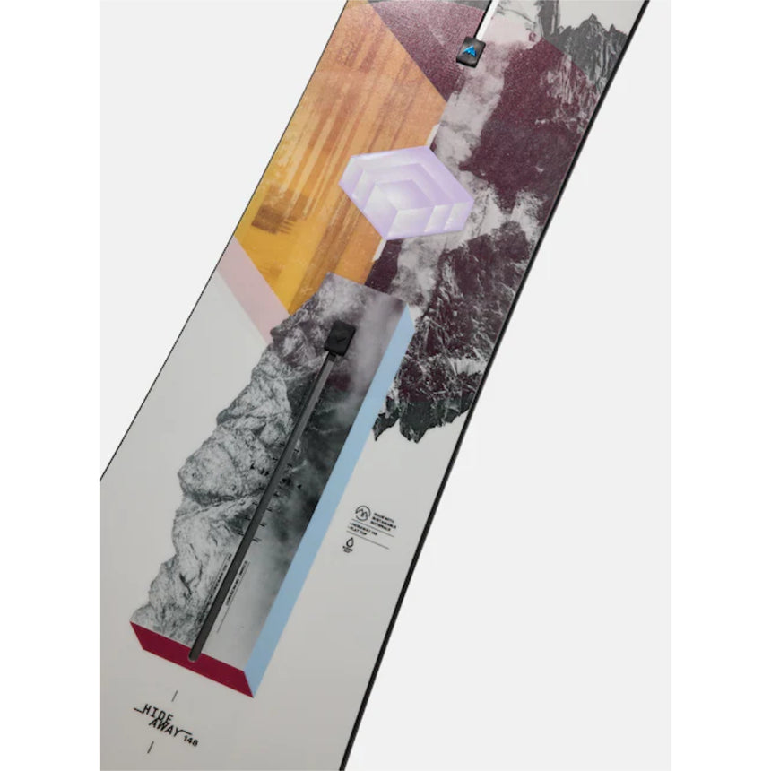 Burton Burton Women's Hideaway Snowboard Multi 144 Womens Snowboards