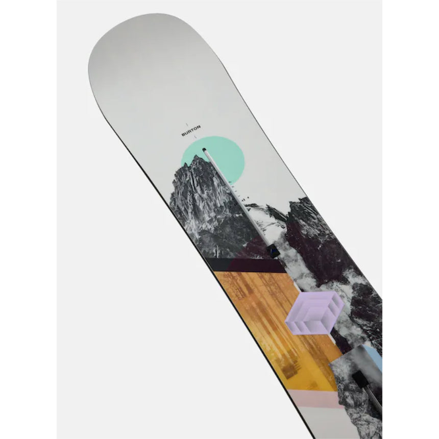 Burton Burton Women's Hideaway Snowboard Multi 144 Womens Snowboards