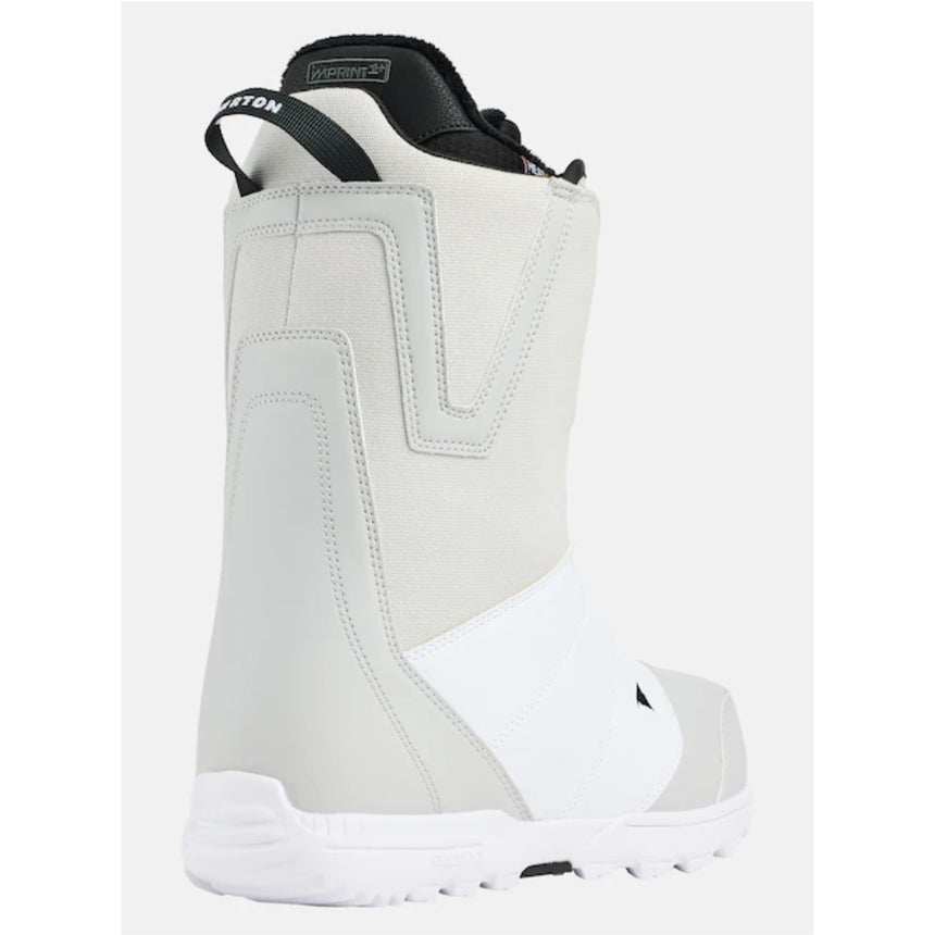 Burton Men's Moto Boa Snowboard Boots - Gray Cloud