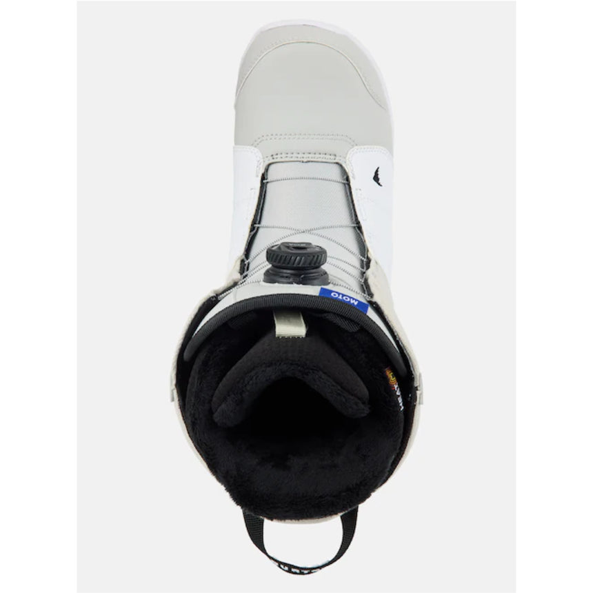 Burton Men's Moto Boa Snowboard Boots - Gray Cloud