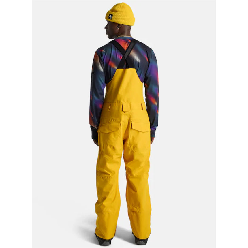 Burton Burton Men's Reserve 2L Bib Snowpants-Golden Rod Golden Rod XL Mens Snowboard Pants