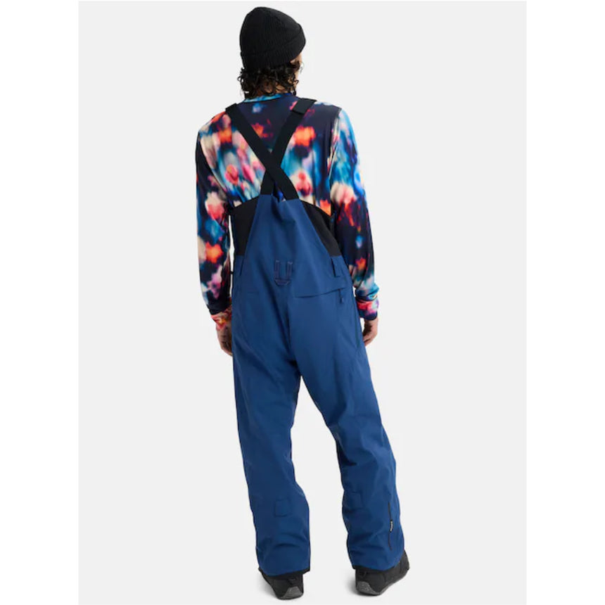 Burton Men's Reserve 2L Stretch Bib Snowpants-Nightfall