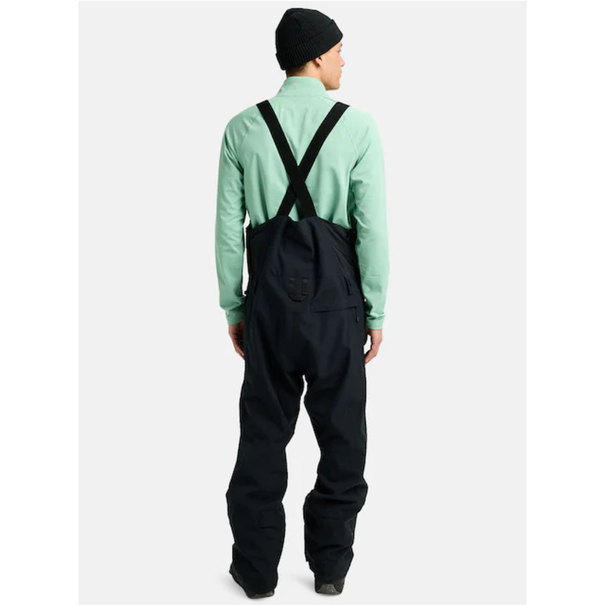 Burton Men's Reserve 2L Stretch Bib Snowpants-True Black
