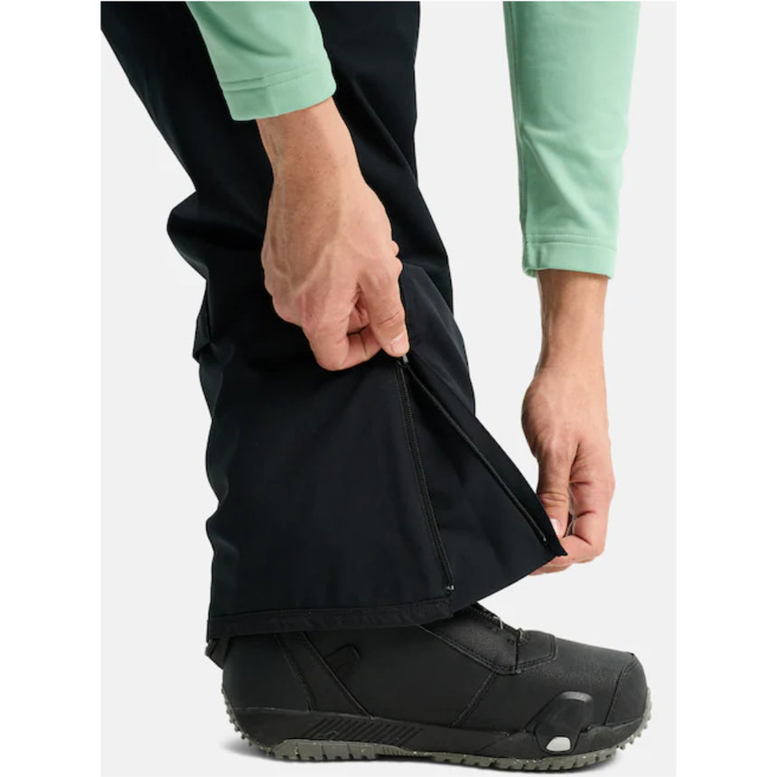 Burton Men's Reserve 2L Stretch Bib Snowpants-True Black