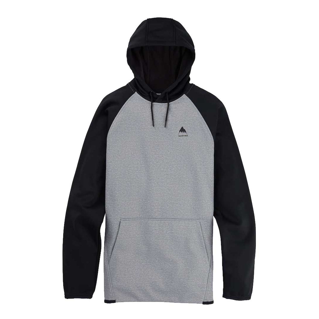 Burton Burton Mens Crown Weatherproof Pullover Fleece Martini Olive S Mens Pullover Hoodies