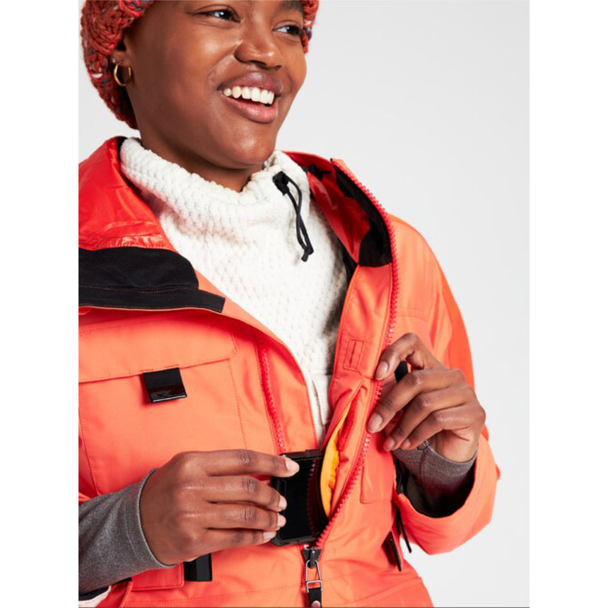 Burton Women's Amora Anorak - Orange.com
