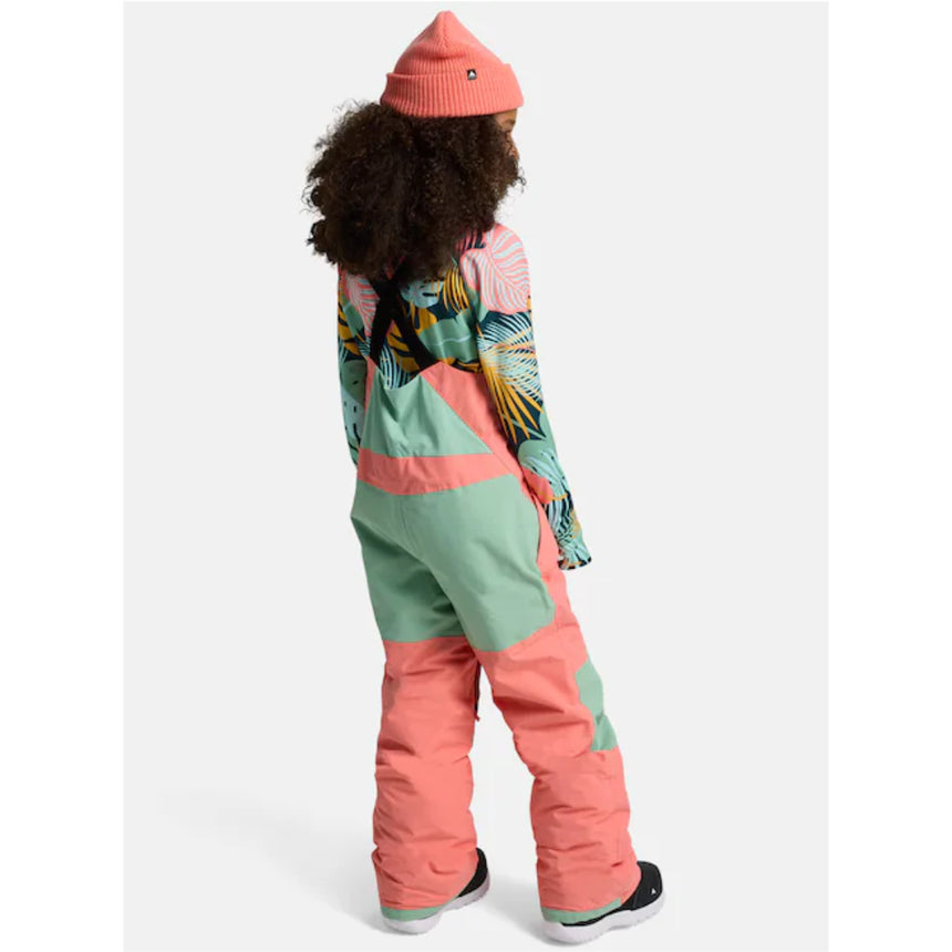 Burton Youth Skylar 2L Bib Snowpants-Peach Echo
