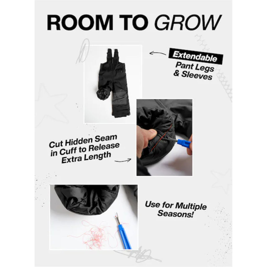 Burton Youth Skylar 2L Bib Snowpants-Soft Sage