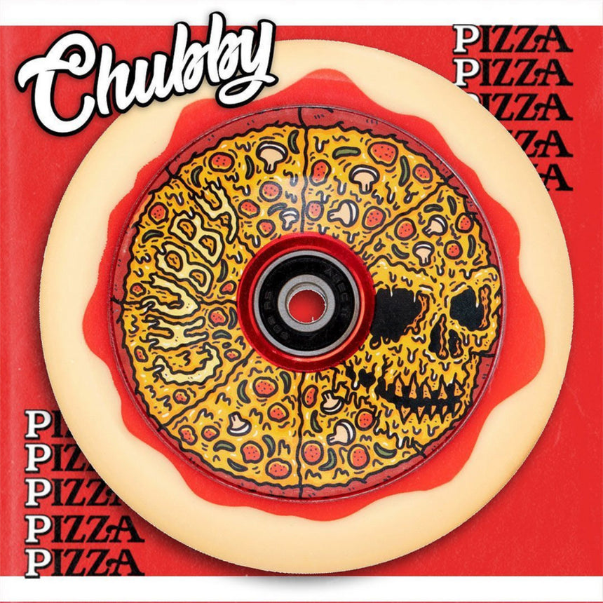 Chubby Chubby Melocore Skull Pizza - Single Wheel Scooter Wheels