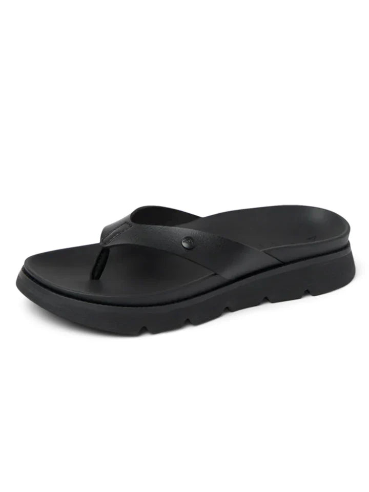 Reef Reef Women Vista Luxe Vivianahh Sandal - Black/Black Black/Black 7 Womens Sandals Flip Flop 5 to 11