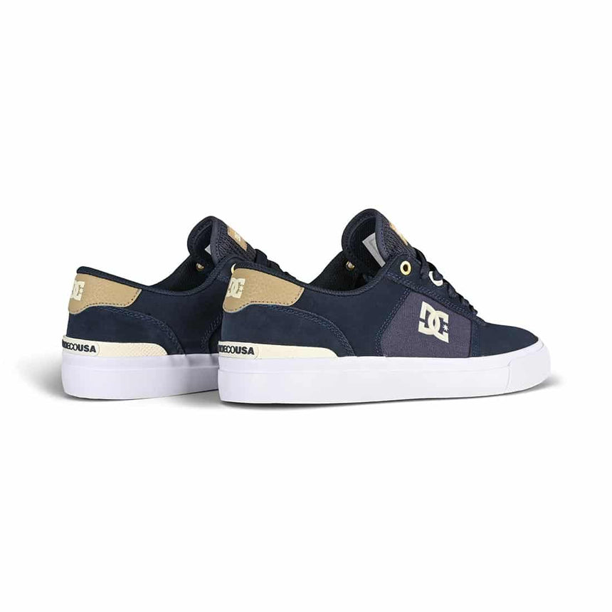 DC Men's Teknic S WES Shoes - DC Navy/White