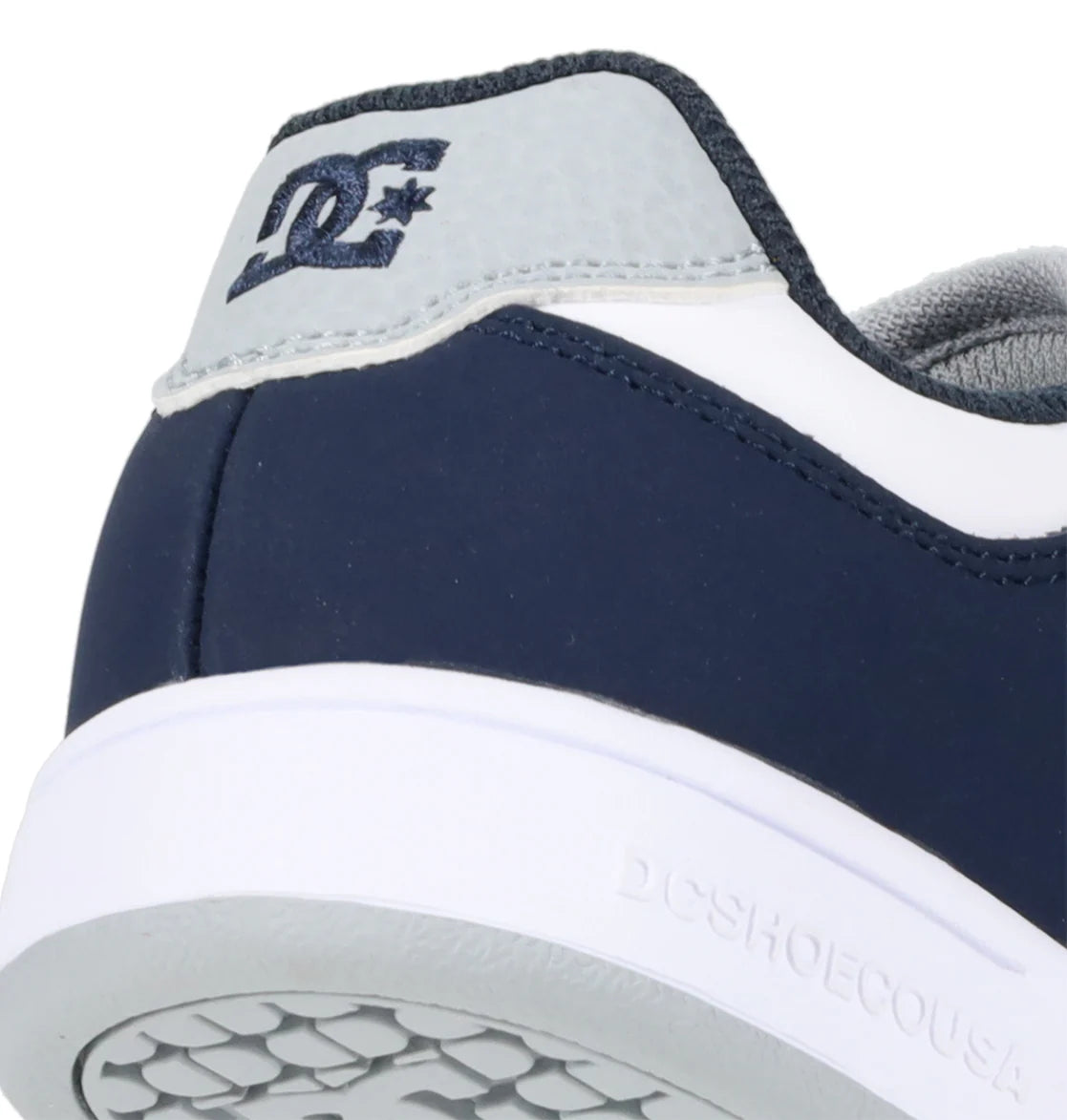 DC Kid's Manteca 4 V Shoes- Grey/Navy/White