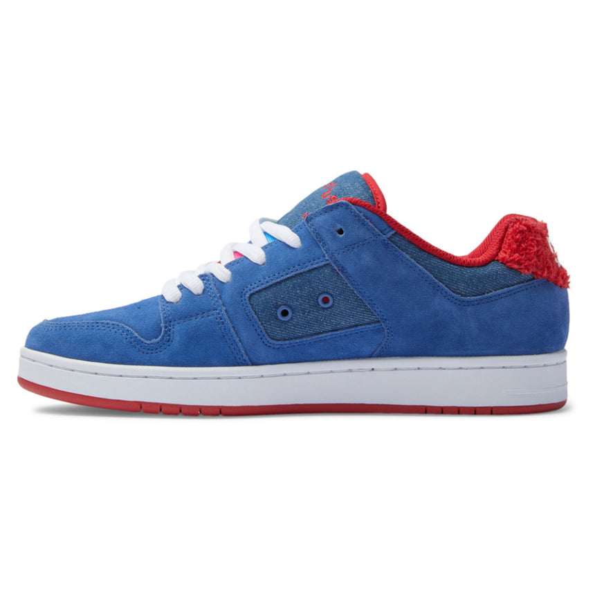 DC DC Men's Manteca 4 S Shoes - Blue/Red Blue/Red 9 Mens Skate Shoes 6 to 18