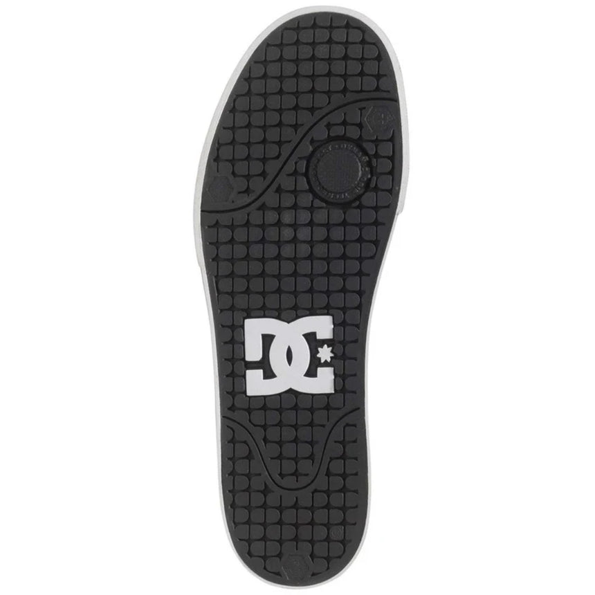 DC DC Men's Pure Skate Shoes - Black/Black/White Black/Black/White 10 Mens Skate Shoes 6 to 18