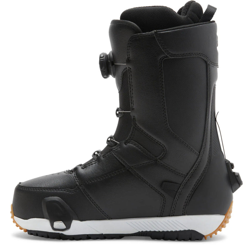 DC Men's Control Step On Boa Boots - Black/White
