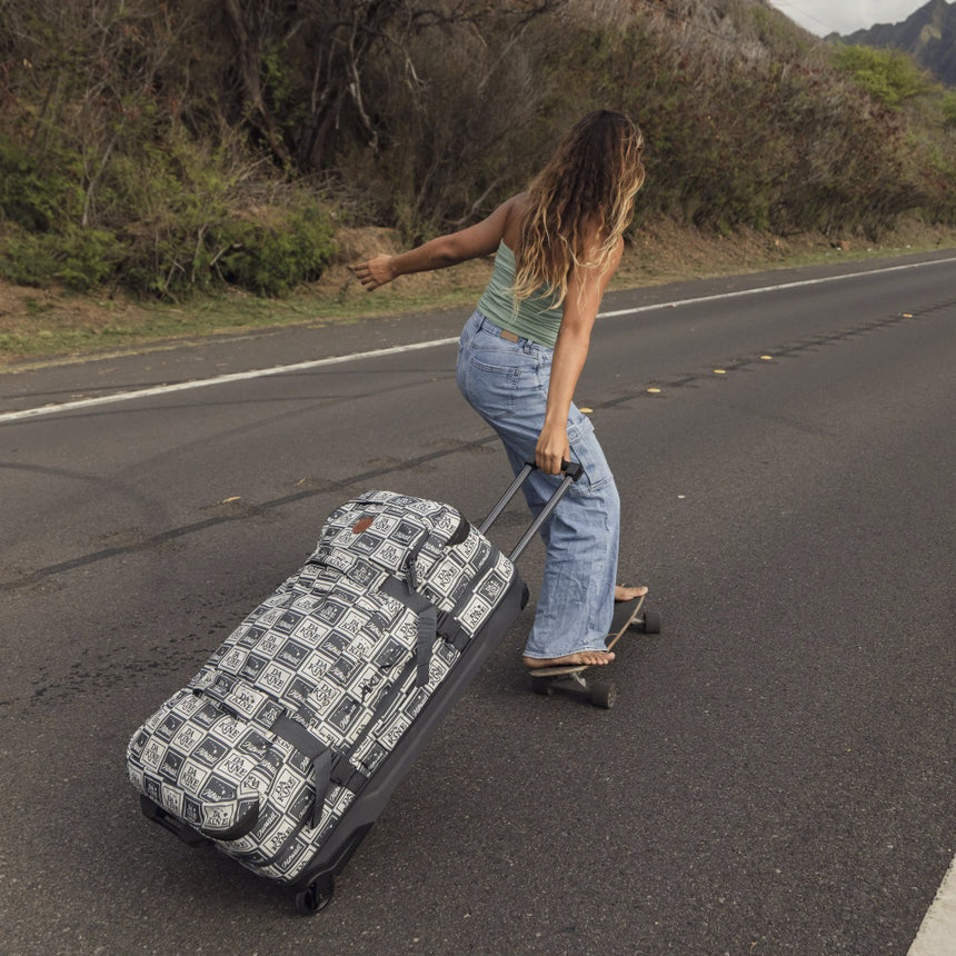 Dakine Dakine Split Roller Bag 110L Hawaii Asphalt Checker 110L Bags Luggage